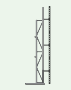 Side view, note cheesborughs are not drawn